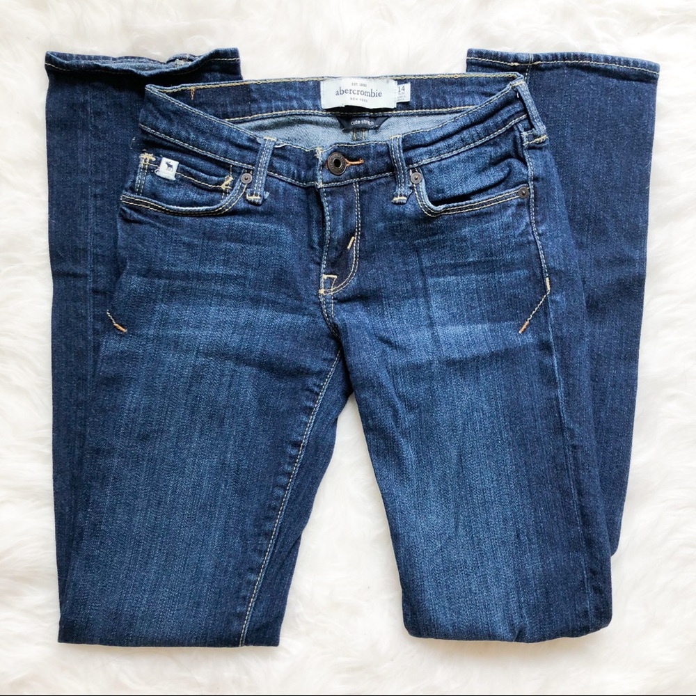 Abercrombie Kids Maddy Blue Denim Slim Jeans